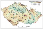 Mapa sledovaných lokalit. Černé body označují místa studovaná v rámci faunistického výzkumu v letech 1955–60 a červené lokality, které byly opakovaně zkoumány v současnosti. Orig. O. Hájek