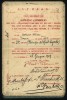 Bohumil Němec se angažoval také jako  svobodný zednář – na obr. jeho italská legitimace mistra 33. stupně z r. 1919. MÚA AV ČR, fond Bohumil Němec