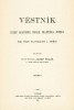 Věstník ČAVU, ročník I/1892. Obrazové materiály poskytla Knihovna Akademie věd ČR, v. v. i.