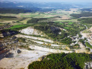 Letecký pohled na vrch Zlatý kůň  od jihovýchodu. Foto A. Komaško