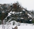 Zima 2010 na lokalitě Solvayovy lomy v CHKO Český kras. Foto P. Pech