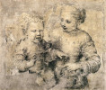 Dítě kousnuté rakem (výřez).  Sofonisba Anguissola (1554)
