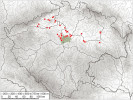 Česká pravěká naleziště, z nichž byly odebrány vzorky lidského kosterního materiálu na analýzu aDNA. Orig. M. Ernée a M. Dobeš