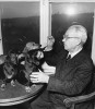 Patologický fyziolog Vilém Laufberger (1890–1986). Foto: fond Reportáže ČSAV a AV ČR, sign. FOP 1197, Masarykův ústav a Archiv AV ČR