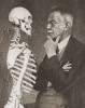 Stylizované foto jednoho ze zakladatelů moderní české anatomie, především neuroanatomie, Karla Weignera (1874–1937), silně angažovaného rovněž v dobovém zednářském hnutí. Foto: Literární atlas československý 2. (B. Vavroušek, ed., Praha 1938)