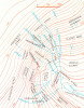 Toponymická mapa Velká kotliny. Orig L. Bureš (Bureš L. a Burešová Z., 1989: Velká kotlina – státní přírodní rezervace – průvodce naučnou stezkou. – Vyd. KSSPPOP Ostrava)