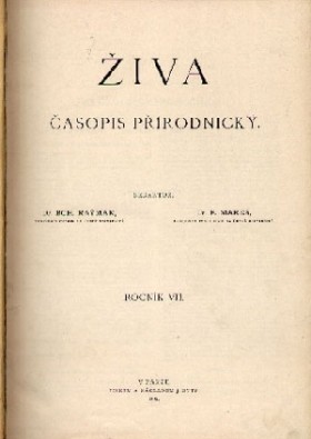 Obálka časopisu Živa 1897/7
