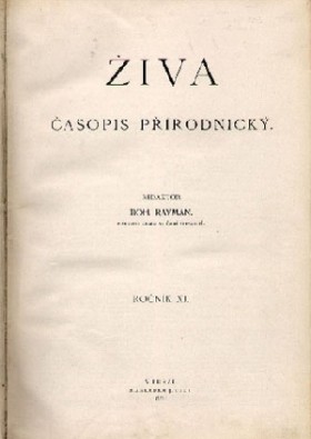 Obálka časopisu Živa 1901/4