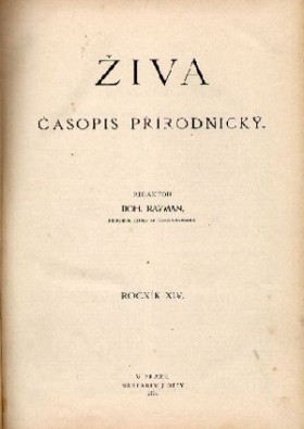 Obálka časopisu Živa 1904/3