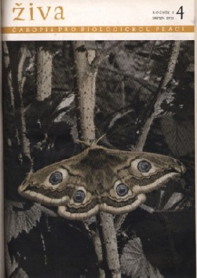 Obálka časopisu Živa 1953/4