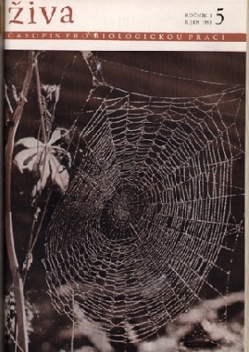 Obálka časopisu Živa 1953/5