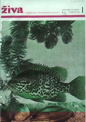 Obálka časopisu Živa 1958/1