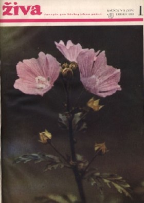 Obálka časopisu Živa 1959/1