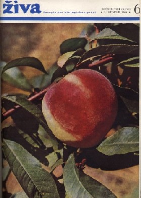 Obálka časopisu Živa 1960/6