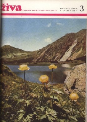 Obálka časopisu Živa 1961/3