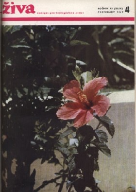 Obálka časopisu Živa 1963/4
