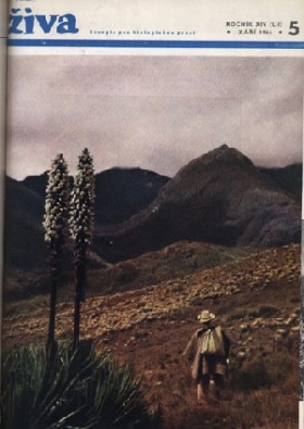 Obálka časopisu Živa 1966/5