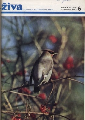 Obálka časopisu Živa 1967/6