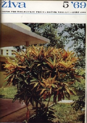 Obálka časopisu Živa 1969/5