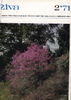Obálka časopisu Živa 1971/2