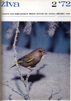 Obálka časopisu Živa 1972/2