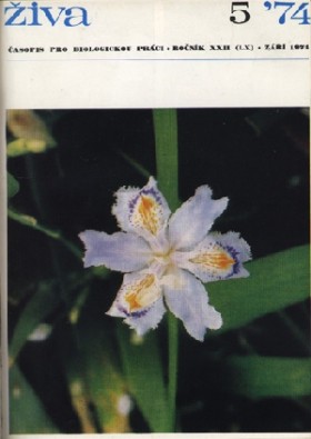 Obálka časopisu Živa 1974/5