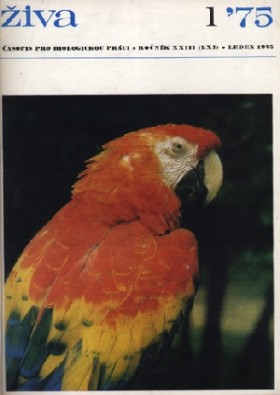 Obálka časopisu Živa 1975/1