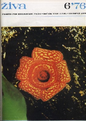Obálka časopisu Živa 1976/6