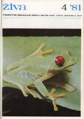 Obálka časopisu Živa 1981/4