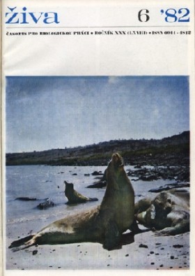 Obálka časopisu Živa 1982/6