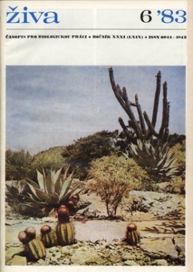 Obálka časopisu Živa 1983/6