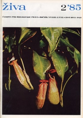 Obálka časopisu Živa 1985/2