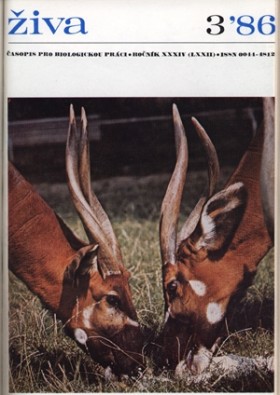 Obálka časopisu Živa 1986/3