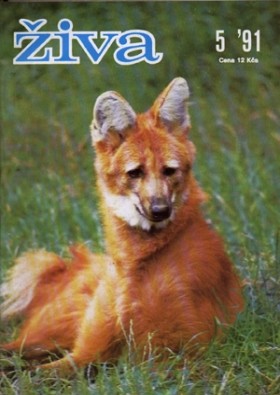 Obálka časopisu Živa 1991/5