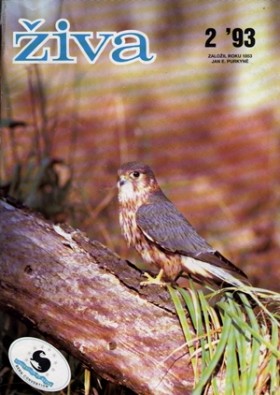 Obálka časopisu Živa 1993/2