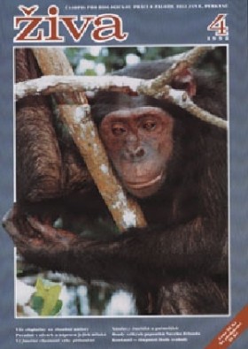 Obálka časopisu Živa 1998/4