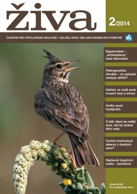 Obálka časopisu Živa 2014/2