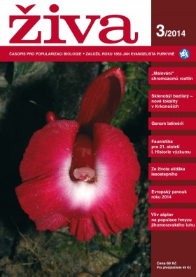 Obálka časopisu Živa 2014/3