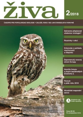 Obálka časopisu Živa 2018/2