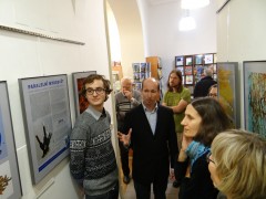 Vernisáž výstavy Paralelní mykosvět. Foto A. Kubátová