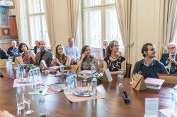 Ocenění autoři a hosté slavnostního předávání cen ve vile Lanna. Foto P. Jáchimová, AV ČR