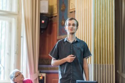 Lukáš Janošík (Cena Živy do 25 let). Foto P. Jáchimová, AV ČR