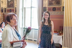 Blanka Říhová a Tereza Veselská (Cena Živy 26–30 let). Foto P. Jáchimová, AV ČR